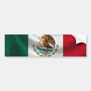 Mexico Flag Bumper Sticker