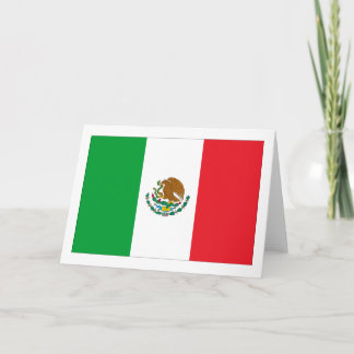 Mexico Flag Card