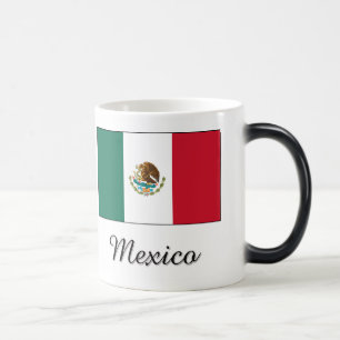 Mexico Flag Design Magic Mug