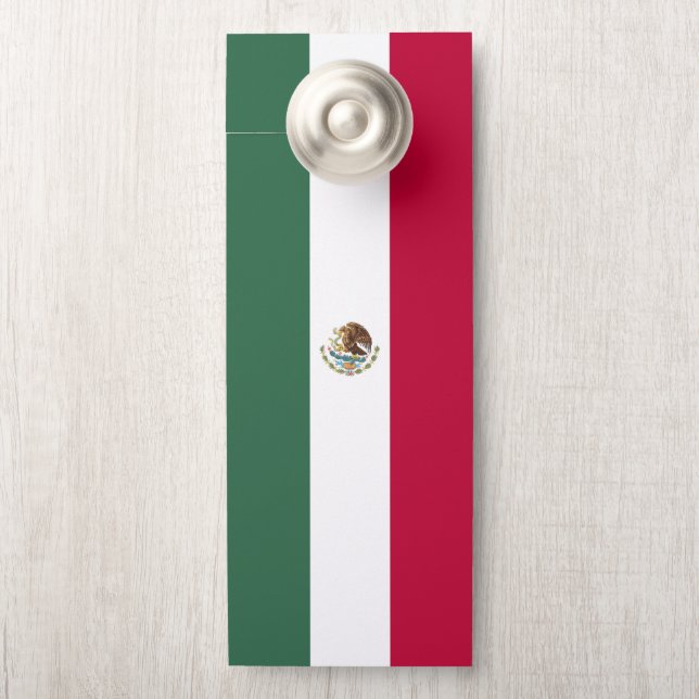 Mexico flag door hanger (On Knob)