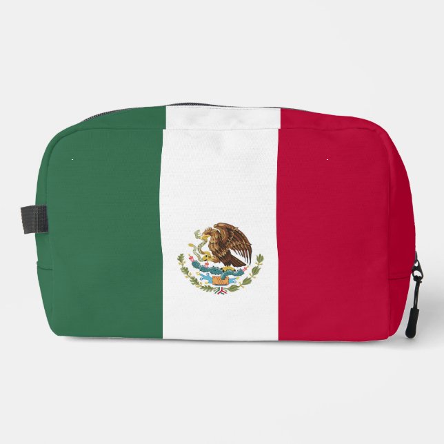 Mexico flag dopp kit (Front)