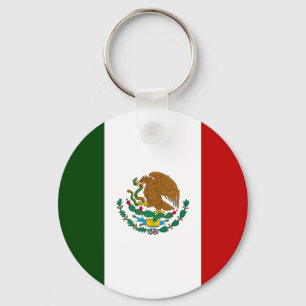 Mexico flag keychain
