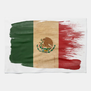 Mexico Flag Kitchen Towel