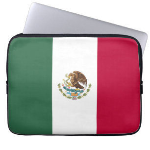 Mexico flag laptop sleeve