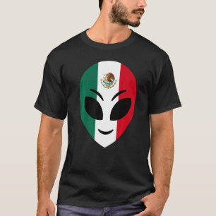 Mexico Flag  Mexican Alien T-Shirt