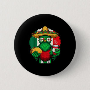 Mexico flag mexican pride mexican roots mexican 2 inch round button