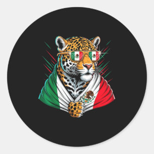 Mexico Flag Mexican Pride Mexican Roots Mexican Fl Classic Round Sticker