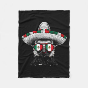Mexico flag mexican pride mexican roots mexican fleece blanket