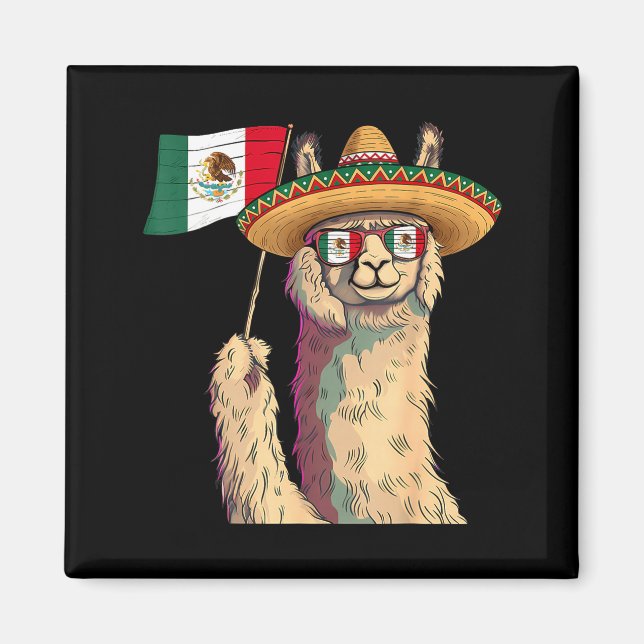 Mexico flag mexican pride mexican roots mexican magnet (Front)