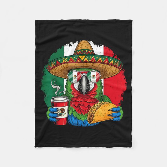 Mexico flag mexican pride mexican roots mexicanMex Fleece Blanket (Front)