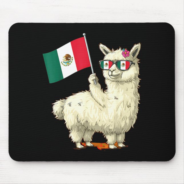 Mexico flag mexican pride mexican roots mexicanMex Mouse Pad (Front)