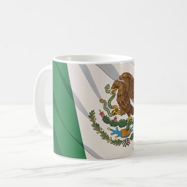 Mexico Flag Mug (Front Left)