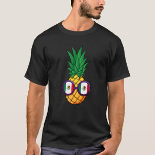 Mexico Flag  Pineapple Mexico Vacation  1 T-Shirt