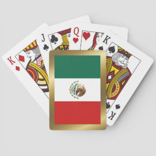 Mexico Flag Playing Cards