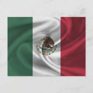 Mexico Flag Postcard