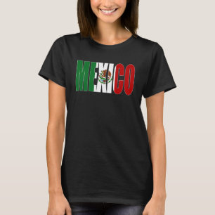 Mexico Flag Pride Mexican Hispanic Heritage Men Wo T-Shirt