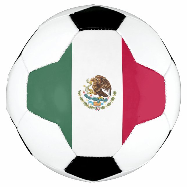 Mexico flag soccer ball (Front)