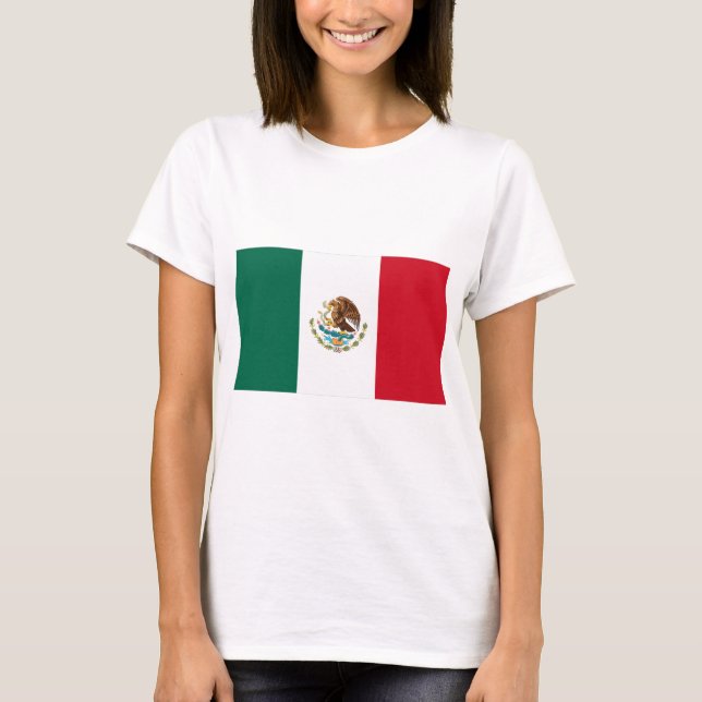 Mexico Flag T-Shirt (Front)