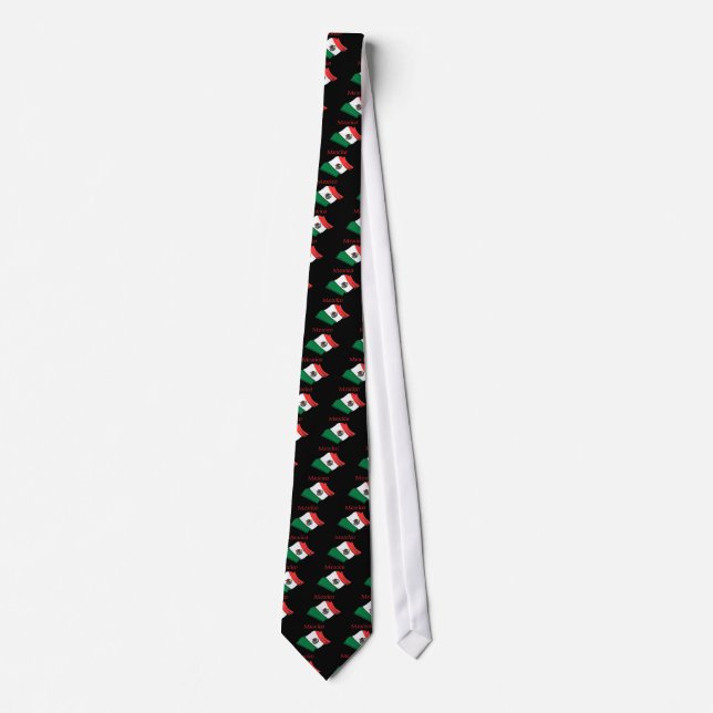 Mexico Flag Tie (Front)