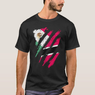Mexico Flag Trinidad&Tobago Grown Patriot Country  T-Shirt