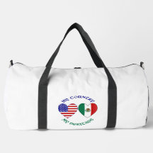 Mexico Flag USA Flag My Country My Heritage