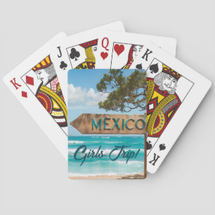 Mexico GIRLS TRIP! Fun Playing Cards