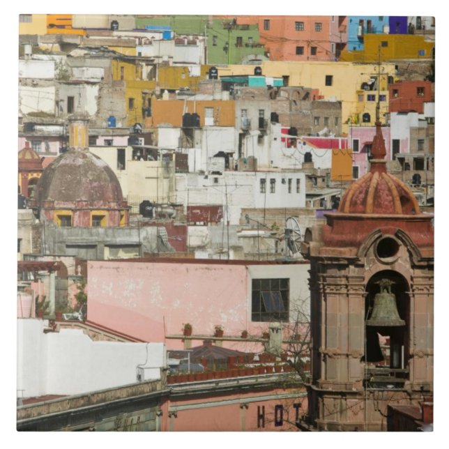 Mexico, Guanajuato State, Guanajuato. Templo de 2 Tile (Front)