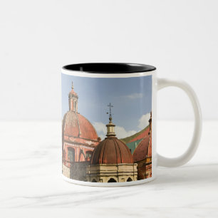 Mexico, Guanajuato State, Guanajuato. Templo de Two-Tone Coffee Mug