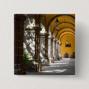 Mexico, Guanajuato state, San Miguel de Allende. 2 Inch Square Button