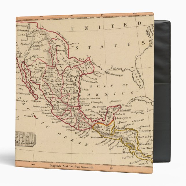 Mexico, Guatamala Binder (Front/Inside)