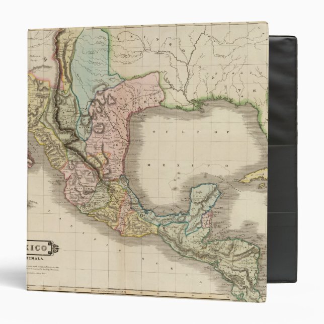 Mexico, Guatemala Binder (Front/Inside)