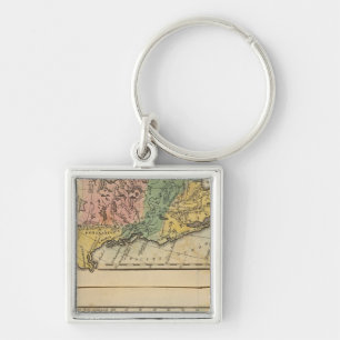 Mexico, Guatemala, WI, North America Keychain