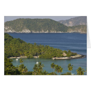 Mexico, Guerrero, Zihuatanejo. Playa Las Gatas-