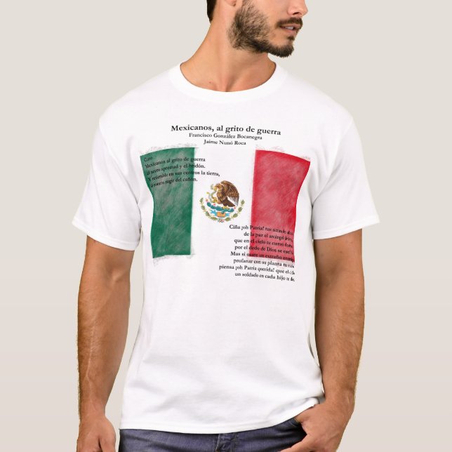 Mexico - Himno Nacional Mexicano T-Shirt (Front)