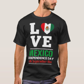 Mexico Independence Proud Mexican Flag Patriotic 1 T-Shirt