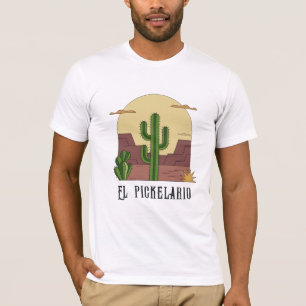 Mexico inspired lettering, Desert cactus fun T-Shirt
