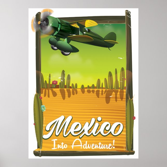 Mexico into adventure! poster (Front)