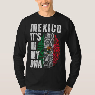 Mexico It's In My DNA Matching Mexican Men Women B T-Shirt