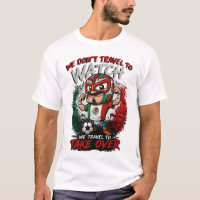 Mexico Luchador Soccer Fan Take Over T-shirt