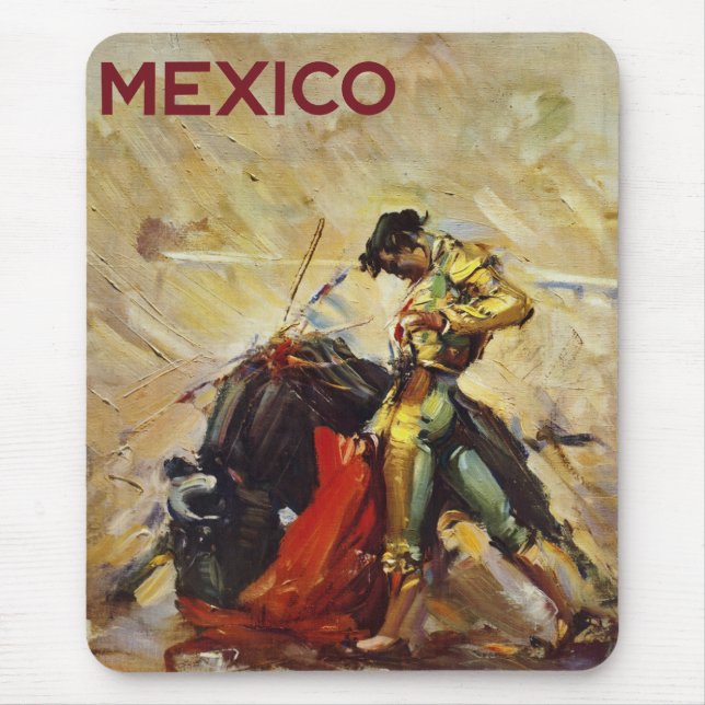 Mexico Matador Mouse Pad (Front)