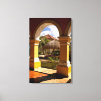 Mexico, Mayan Riviera, architecture at Iberostar
