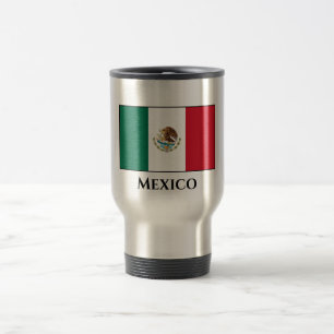 Mexico (Mexican) Flag Travel Mug