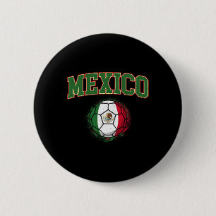 Mexico - Mexican Soccer Tournament Game 2 Inch Round Button