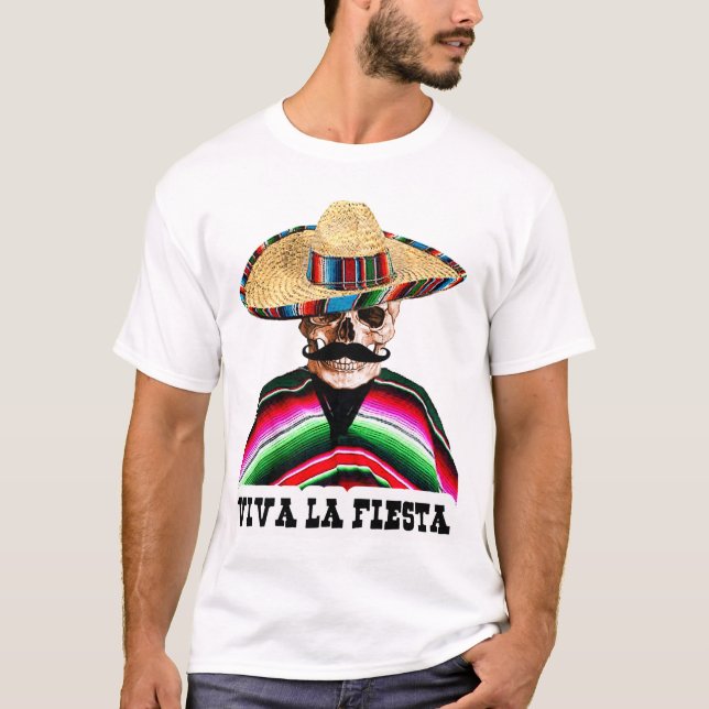 mexico,mexican,viva la fiesta T-Shirt (Front)