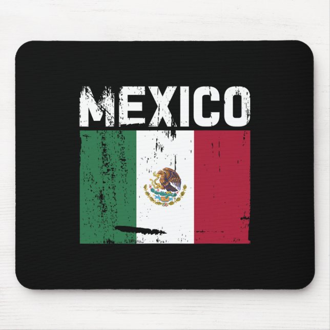 México Mexico Cinco De Mayo Futbol Pride Mexican 2 Mouse Pad (Front)