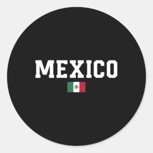 México Mexico Cinco De Mayo Futbol Pride Mexican 3 Classic Round Sticker