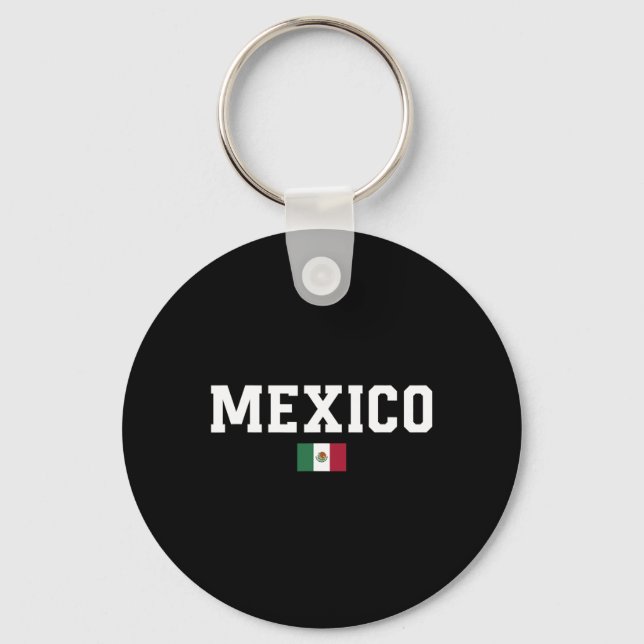 México Mexico Cinco De Mayo Futbol Pride Mexican 3 Keychain (Front)