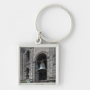 Mexico, Mexico City, Zocalo. The Bell Towers Keychain