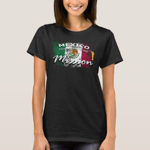 Mexico Monterrey East Mormon LDS Mission Missionar T-Shirt