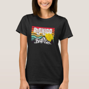 Mexico Mountains Sierra Madre Forests Vintage Suns T-Shirt